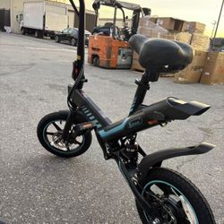 Sailnovo 14'' Folding Electric Bike for Adults, Peak 500W Ebike for Teenagers, 20 MPH Ebike, Up to 5