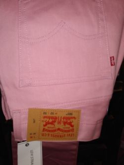 Levi's 501 Pink