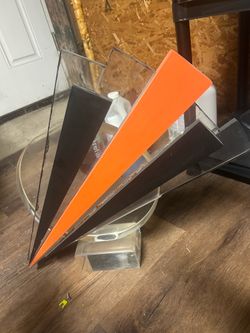 mid-century modern abstract tabletop sculpture, probably from the 1960s–