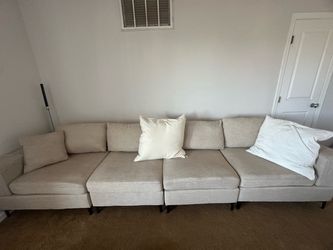 Grey modular Couch
