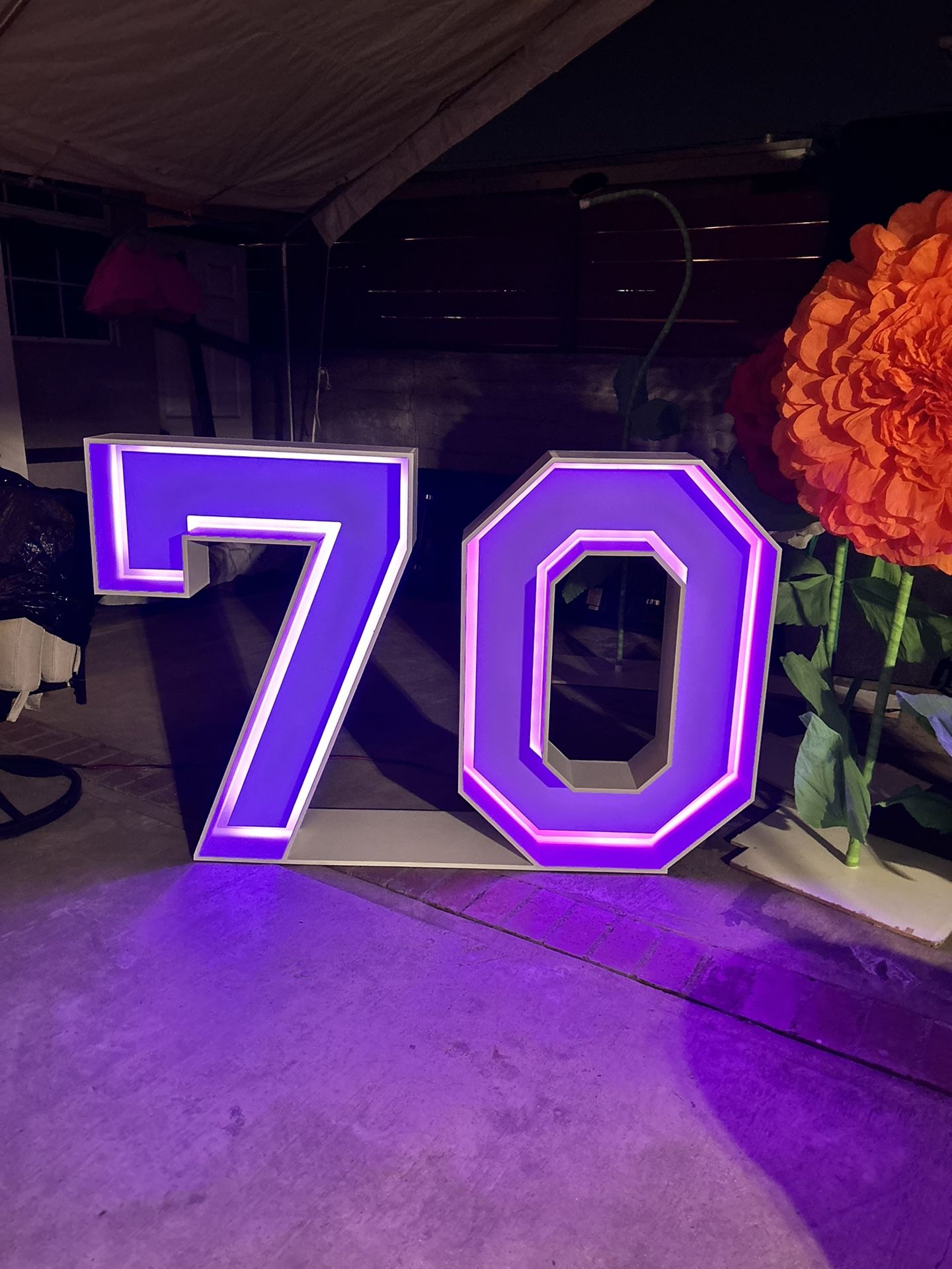 Marquee Number 70