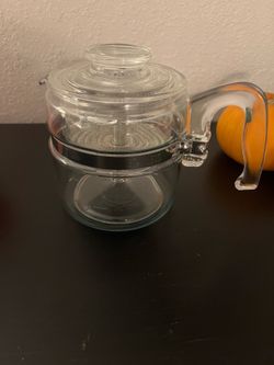 Vintage Pyrex 4 Cup Percolator Complete