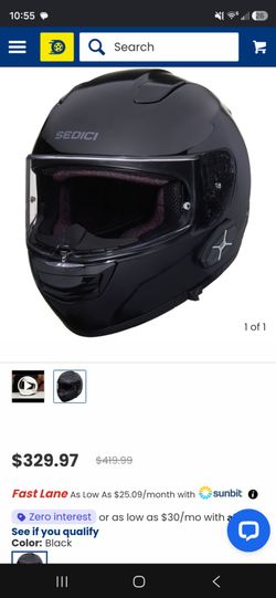 Motorcycle helmet