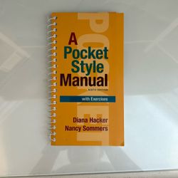 A Pocket Style Manual With Exercises