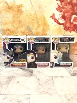 FUNKO POP- WONDERWOMAN HARLEY QUINN