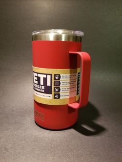 YETI RAMBLER 24 OZ MUG WITH LID - RED CUP for Sale in Laguna Hills, CA -  OfferUp