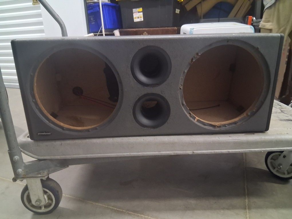 Sub Box For 2-15 Inch Subs