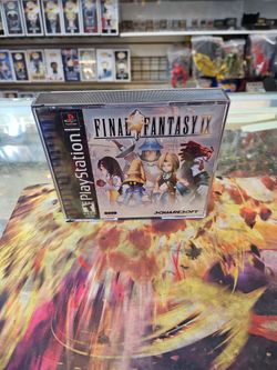 Final Fantasy IX PlayStation 1 PS1 Complete in Box Black Label Tested
