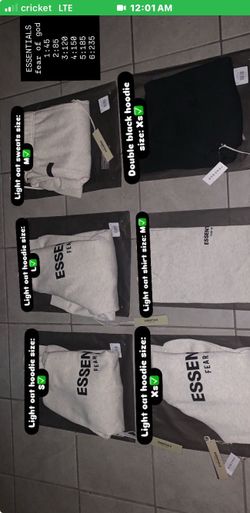 Essentials Hoodies/sweats/shirts