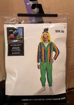 Sesame Street Burt Halloween Costume XL