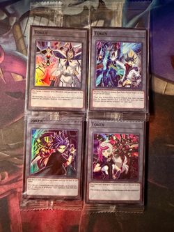 Yugioh Tokens: Chaos Origins TKN5- (EN048-EN051) Set of 4 SEALED