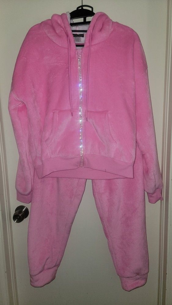 Hot Pink 2 Piece Jogger Set