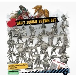 ZOMBICIDE 2ND EDITION: DAILY SPAWN SET - KICKSTARTER EXCLUSIVE - NEW