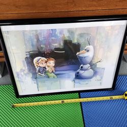 2014 Disney Movie FROZEN/ Numbered & Signed Print