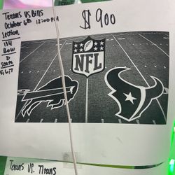 TEXANS VS BILLS 