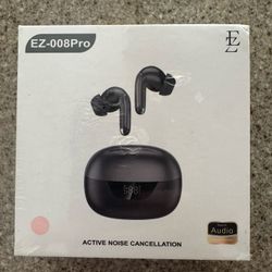 Brand New/Sealed PINK True Wireless Noise Cancelling Earbuds 