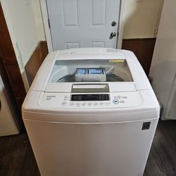 LG WASHER XL CAPACITY 5.3 CU GOOD CONDITION HEAVY DUTY DELIVERY AVAILABLE FOR EXTRA FEE WE DO REPAIRS 