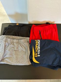 2XL, XXL Men’s shorts—all 4