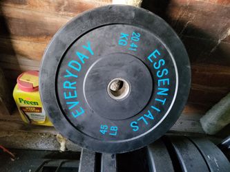 Olympic Bumper Plates – 45lb Pairs – Heavy Duty