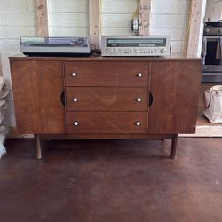 Mid Century Modern Stereo Cabinet 