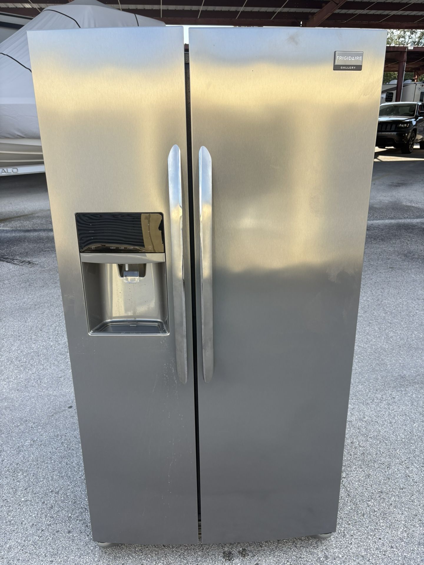 Stainless Steel 26 Cubic Feet Side By Side Refrigerator 