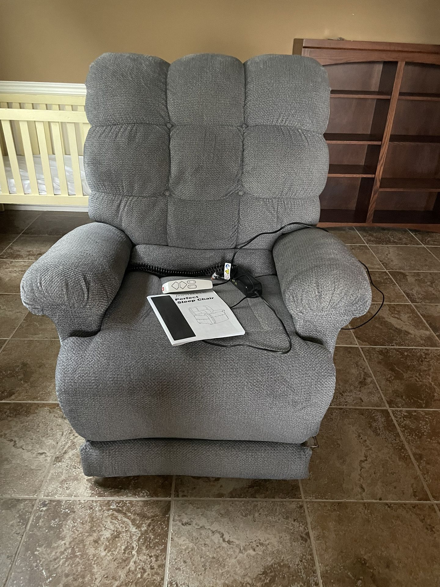 First Street Perfect Sleep Chair, Grey