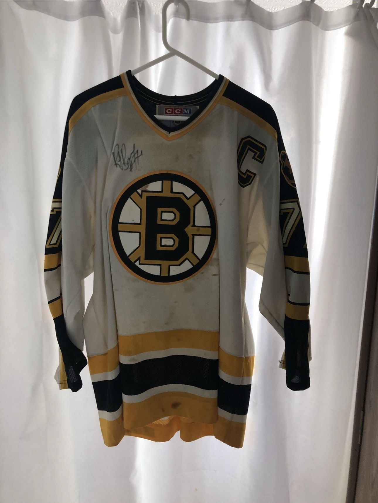 Autographed Ray Bourque Jersey
