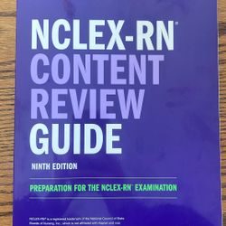 Kaplan Nclex RN Content Review Guide  