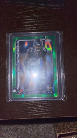 Derrick Stingley /99 2025 Topps Chrome NFL