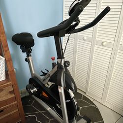 Yosuda Stationary bike with bike seat cushion 