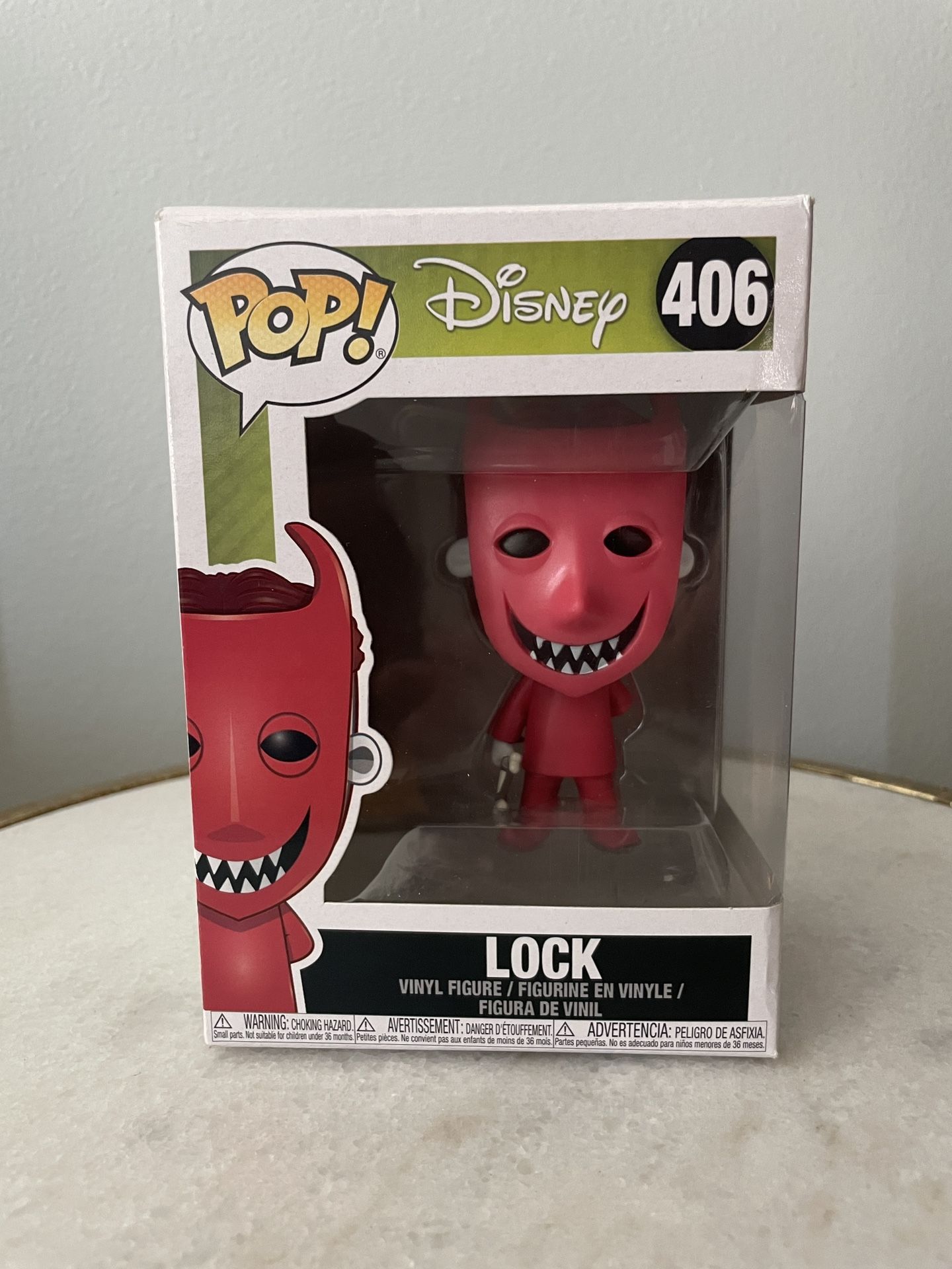 Funko Pop Lock #406 Disney Nightmare Before Christmas