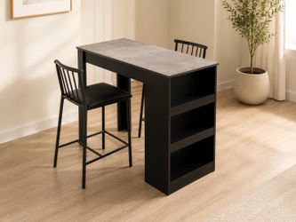 Breakfast table set (2 chairs)