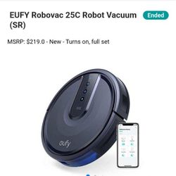 Vacuum cleaner.