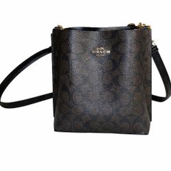 Coach Signature Crossbody Purse Great Condition