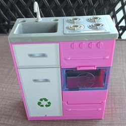 Replacement Part for Barbie Dreamhouse Playset - FHY73 - Replacement Electronic Stove-Sink