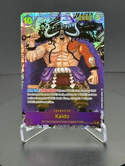 Kaido OP17-062 SR One Piece Manga Card