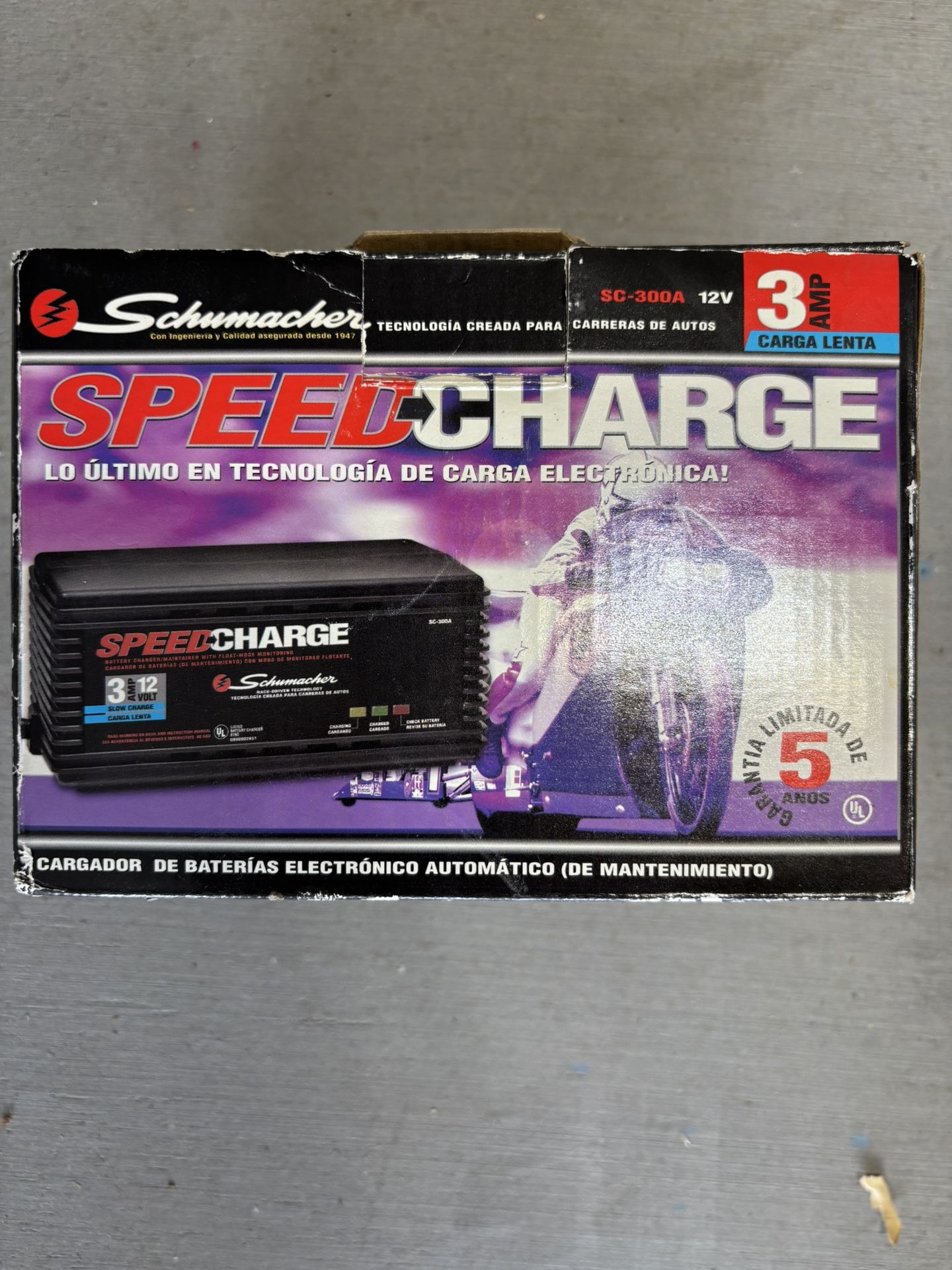 Trickle Charger-Schumacher SpeedCharge 12 Volt 3 Amp Slow Charger