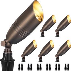 Solid Brass Low Voltage Landscape Lighting 12V LED Landscape Lights Ou