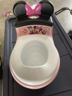Minnie Mouse The First Years Training Potty Seat Celebrating and Flush Sound