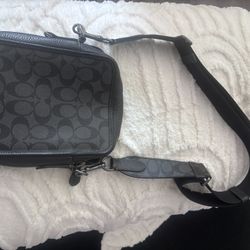 Black Coach Shoulder Bag