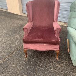 🌿VINTAGE CHAIR-$149, OTHER CHAIRS $150-LEATHER $300-SOLID WOOD🌿