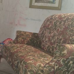 Vintage Mid Century Love Seat