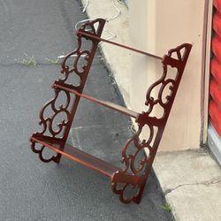 Victorian Wall Hanging Shelf 