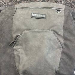 Petunia Pickle Bottom gray diaper bag 