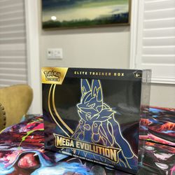 Mega Evolution Lucario Etb $90