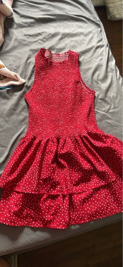 Red dress L