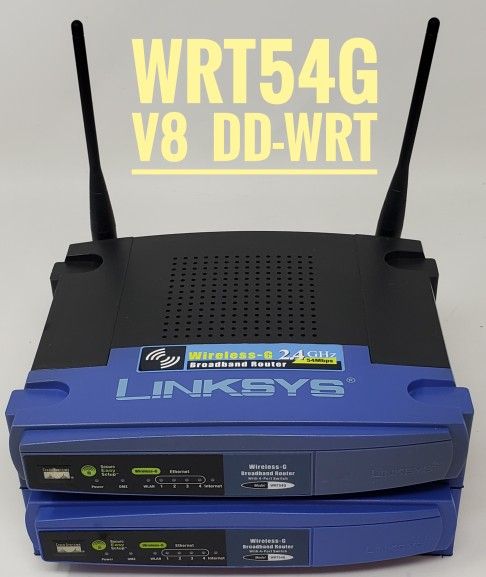 LInksys DD-WRT WIreless router V8