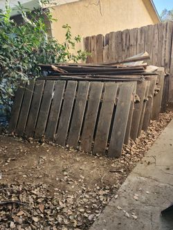 Used Wood Fence Boards