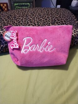 Barbie makeup purse New!