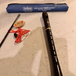 Peripole Angel Soprano Halo Recorder Model PB 6000 Baroque Fingering With Bag